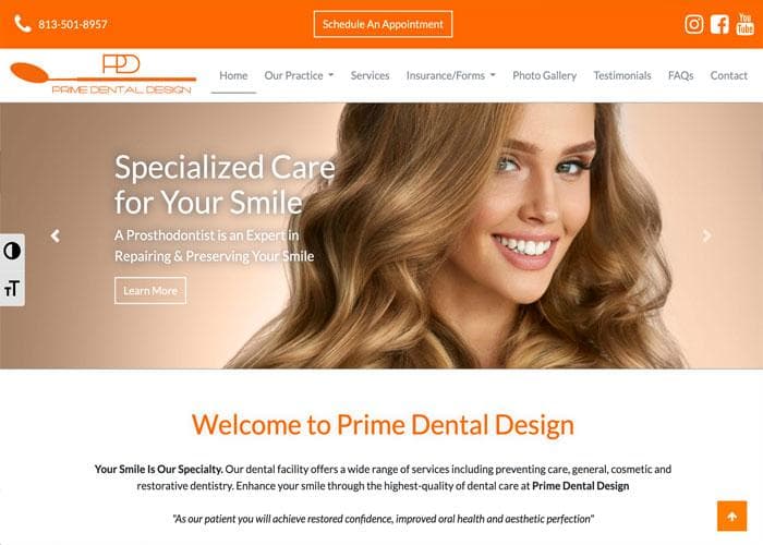Cover Image of Prime Dental Design